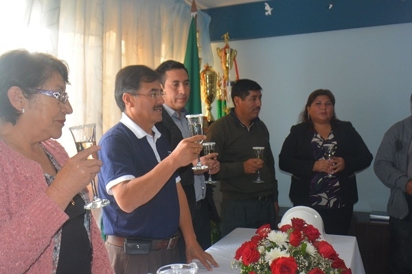El alcalde municipal, Humberto Sánchez Sánchez
