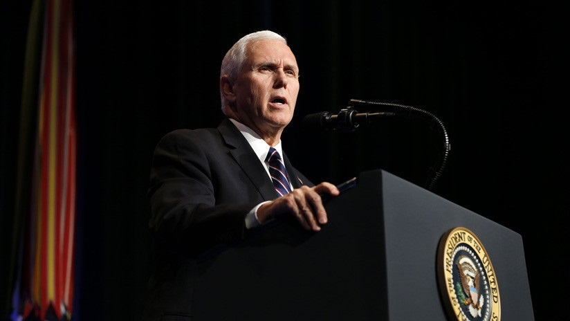El vicepresidente de los Estados Unidos, Mike Pence, en Arlington, Virginia, el 17 de enero de 2019.