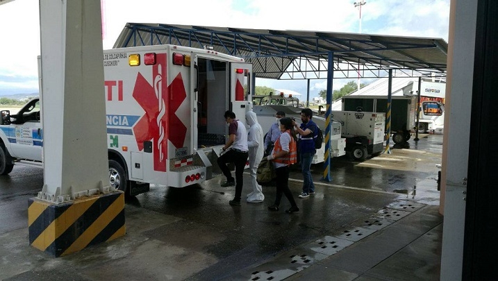 También se realizaron simulacros en los aeropuertos de Cochabamba y Santa Cruz. Foto: BTV (Facebook)