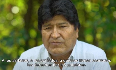  El presidente en el exilio Evo Morales 