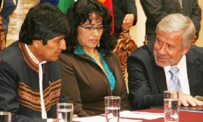 Evo Morales estuvo en 2010 en palacio con Gerardo Ferreyra
