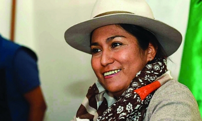 La exministra de Comunicación Marianela Paco. / Foto: Archivo.