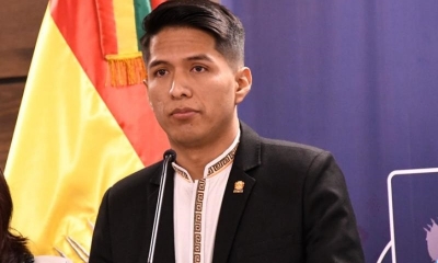 El presidente del Senado, Andrónico Rodríguez.