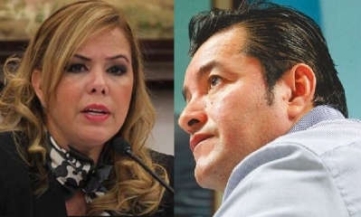 Angélica Sosa y Johnny Fernández/Foto. Kandire