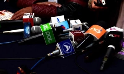 Los medios de comunicación televisiva. Foto: Archivo.