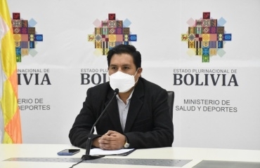 Ministro de Salud y Deportes, Jeyson Auza