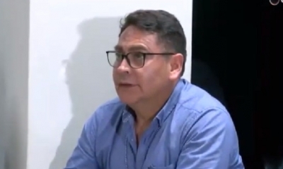 El director de la FELCC brindó el informe a los medios de comunicación/Foto. Kandire 