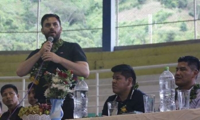 El ministro de Gobierno, Eduardo del Castillo