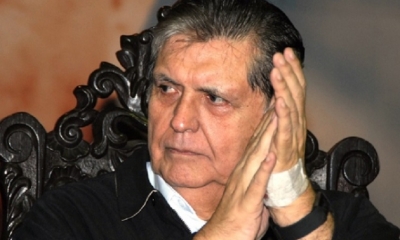 Alan García, concedió  una reveladora entrevista el día anterior a la cadena de noticias RPP/Foto. RRSS