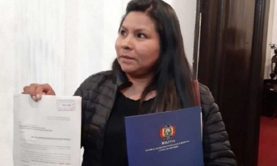 Diputada uninominal del MAS por El Alto, Clery Vargas