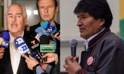 Quiroga acompañará a Morales a La Haya/Foto. Kandire