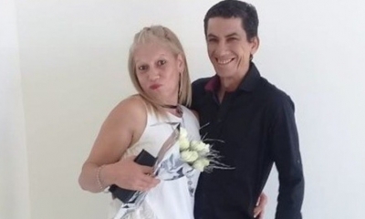 Héctor Eduardo Ramírez cuando se casó con la mujer que intentó matarlo/Foto: RRSS