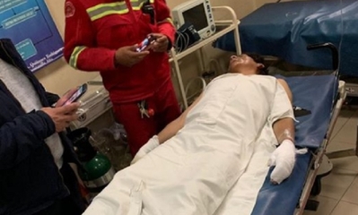 Los heridos se recuperan en el hospital/Foto. RRSS