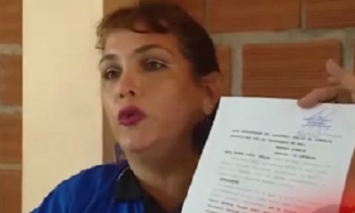 María Argene Simoni Cuéllar, senadora del MAS/Foto. Captura de pantalla