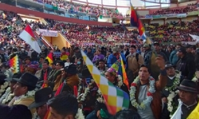 El congreso en El Alto.