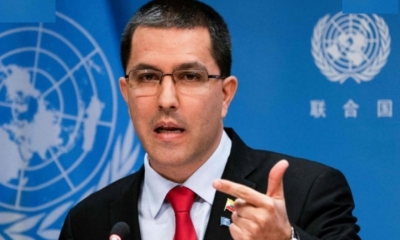 Jorge Arrea, canciller venezolano/Foto. RRSS