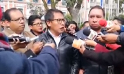 Felipe Fernández, portavoz de Generación Maya/Foto. Captura de pantalla 