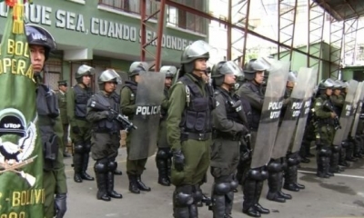 Imagen ilustrativa de efectivos policiales. foto:Archivo