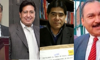 Juan Lanchipa, William Alave, Jorge Pérez y Jorge Negrete/Foto. Kandire