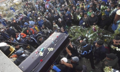 La explosión dejó nueve muertos en Huanuni/Foto. RRSS
