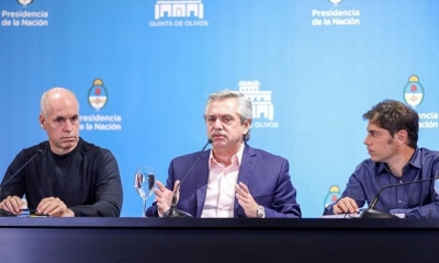El presidente, Alberto Fernández