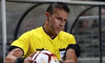Gery Vargas, Arbitro FIFA y único oficial de VAR de Bolivia.