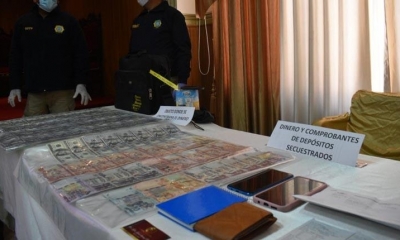 Dinero del atraco. | APG