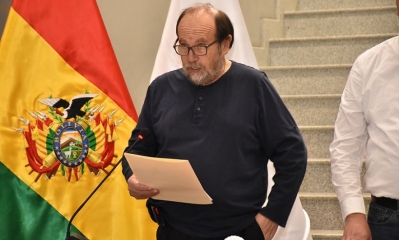 El ministro de Salud, Marcelo Navajas