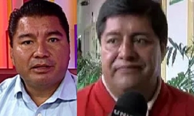 Lucio Vedia y Tito Sanjinés/Foto. Kandire
