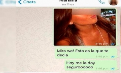 Él quería presumirle a su amigo que tenía una amante y le envió una foto por WhatsApp; sin embargo, se la mandó a su esposa. Foto: La República