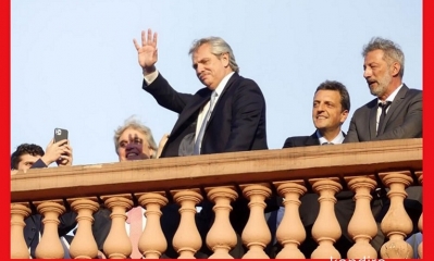 El presidente argentino, Alberto Fernández