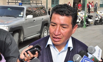El diputado del Movimiento Al Socialismo (MAS), Víctor Borda