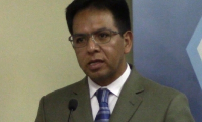 viceministro de Política Tributaria, Jhonny Morales/Foto. RRSS