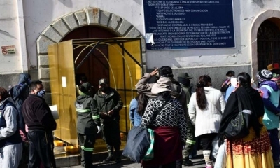 Puerta de la cárcel de San Pedro.