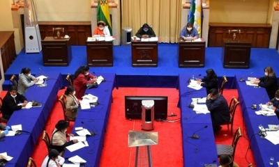El pleno de la Cámara de Senadores