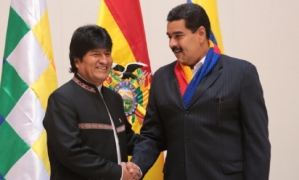  Mandatarios de Bolivia y Venezuela/Foto. RRSS	