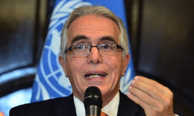 El Relator Especial de la ONU, Diego García-Sayán. Foto: AFP