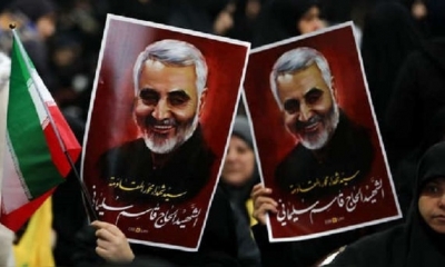 Teherán lanzó el bombardeo como represalia por la muerte del general Qasem Soleimani. | Fuente: AFP