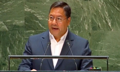 Arce en la II Conferencia del Agua de Naciones Unidas en Nueva York