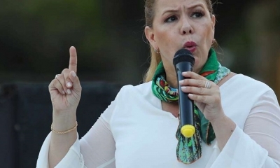 La presidenta del Concejo Municipal de Santa Cruz, Angélica Sosa