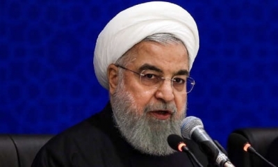 Hasan Rohaní, presidente de Irán, criticó duramente a Estados Unidos.