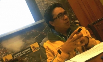 Secretario municipal de Seguridad Ciudadana interino, Neil Navarro. 