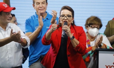 La candidata presidencial Xiomara Castro. | EFE