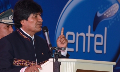 Presidente Evo Morales.