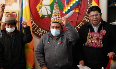 La Confederación Sindical Única de Trabajadores Campesinos de Bolivia (Csutcb)