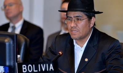 El canciller Diego Pary 