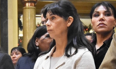 La vocal del TSE, Rosario Baptista.