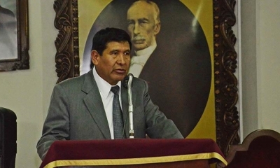 Foto /Archivo: El presidente de la Magistratura, Gonzalo Alcón.