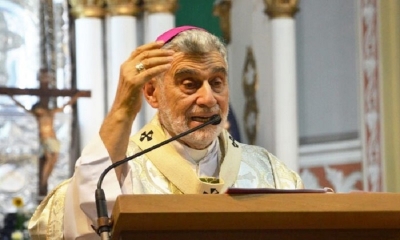 El Monseñor Gualberti en la Homilía