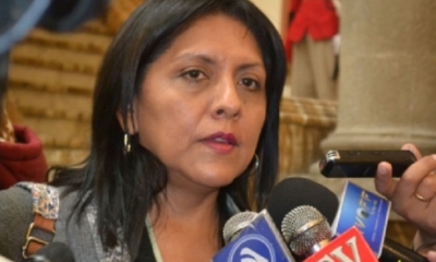 Gísela López, Ministra de Comunicación/Foto. RRSS